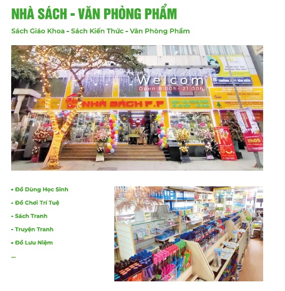 Nhà Sách - Văn Phòng Phẩm